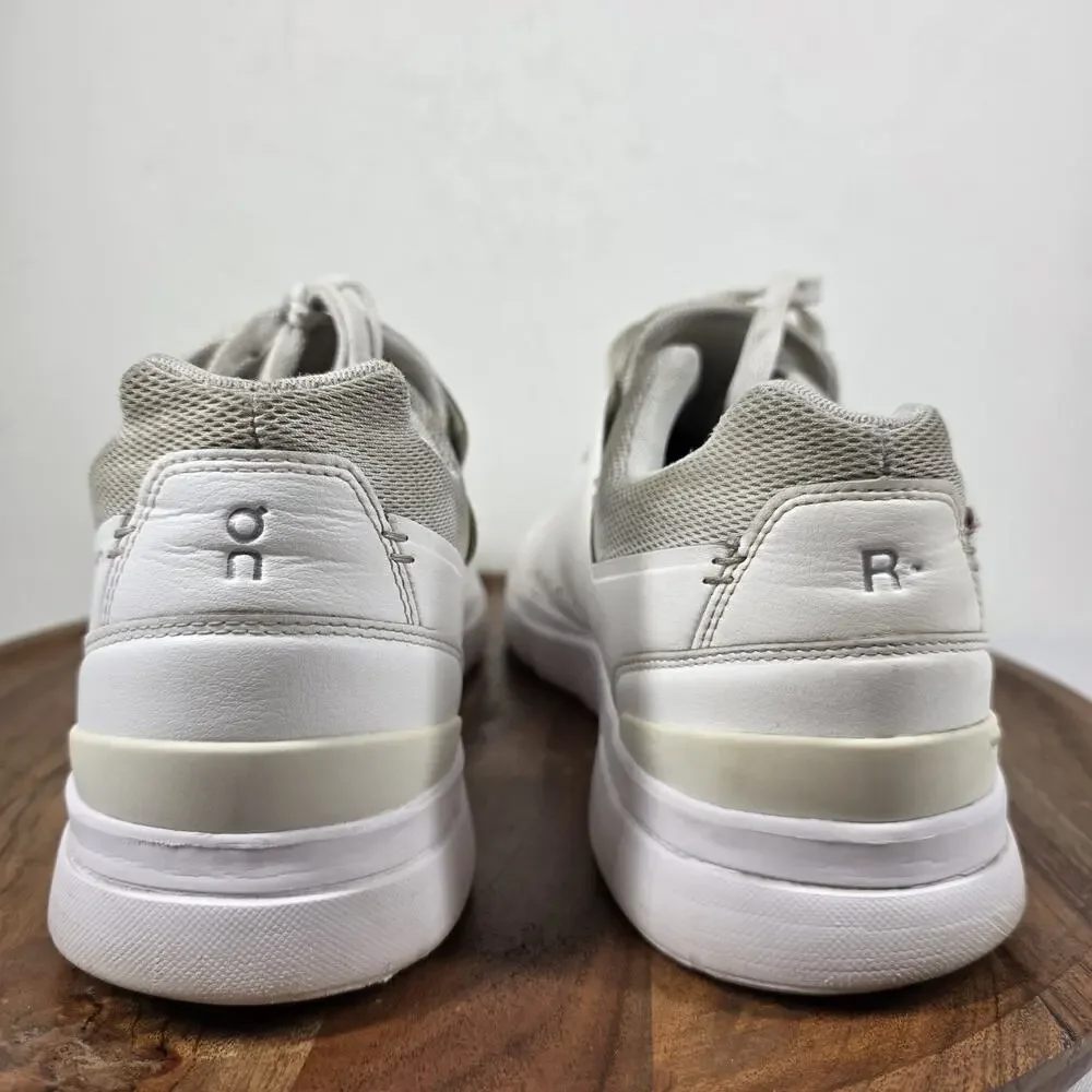 On The Roger Advantage All White Mens White Size 14 Athletic Tennis Shoes PWLOK